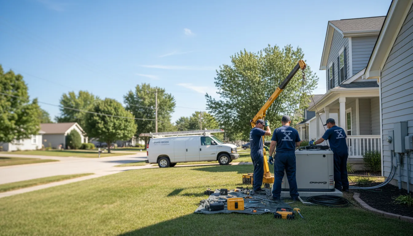 Generator Installation in Edwardsville, KS near me